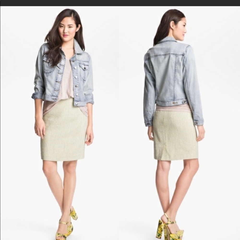 🆕NWT Halogen Tweed Pencil Skirt Sz6